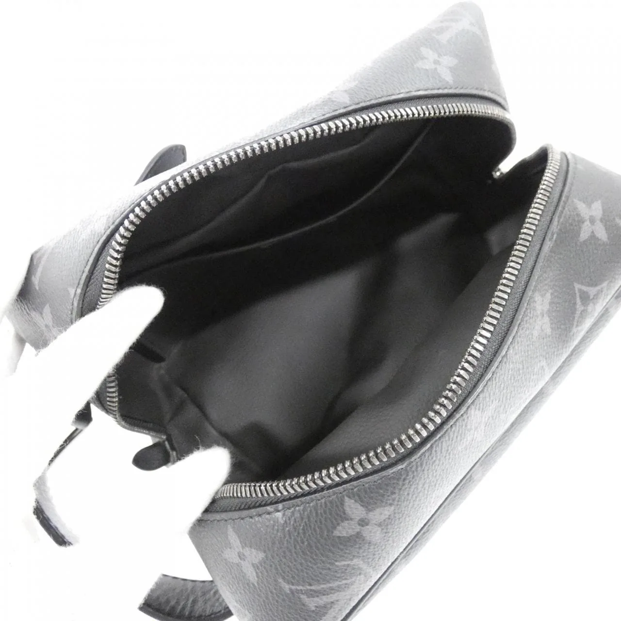 LOUIS VUITTON Eclipse M83113 Pouch Monogram Black Monogram Rank A - Thumbnail 7