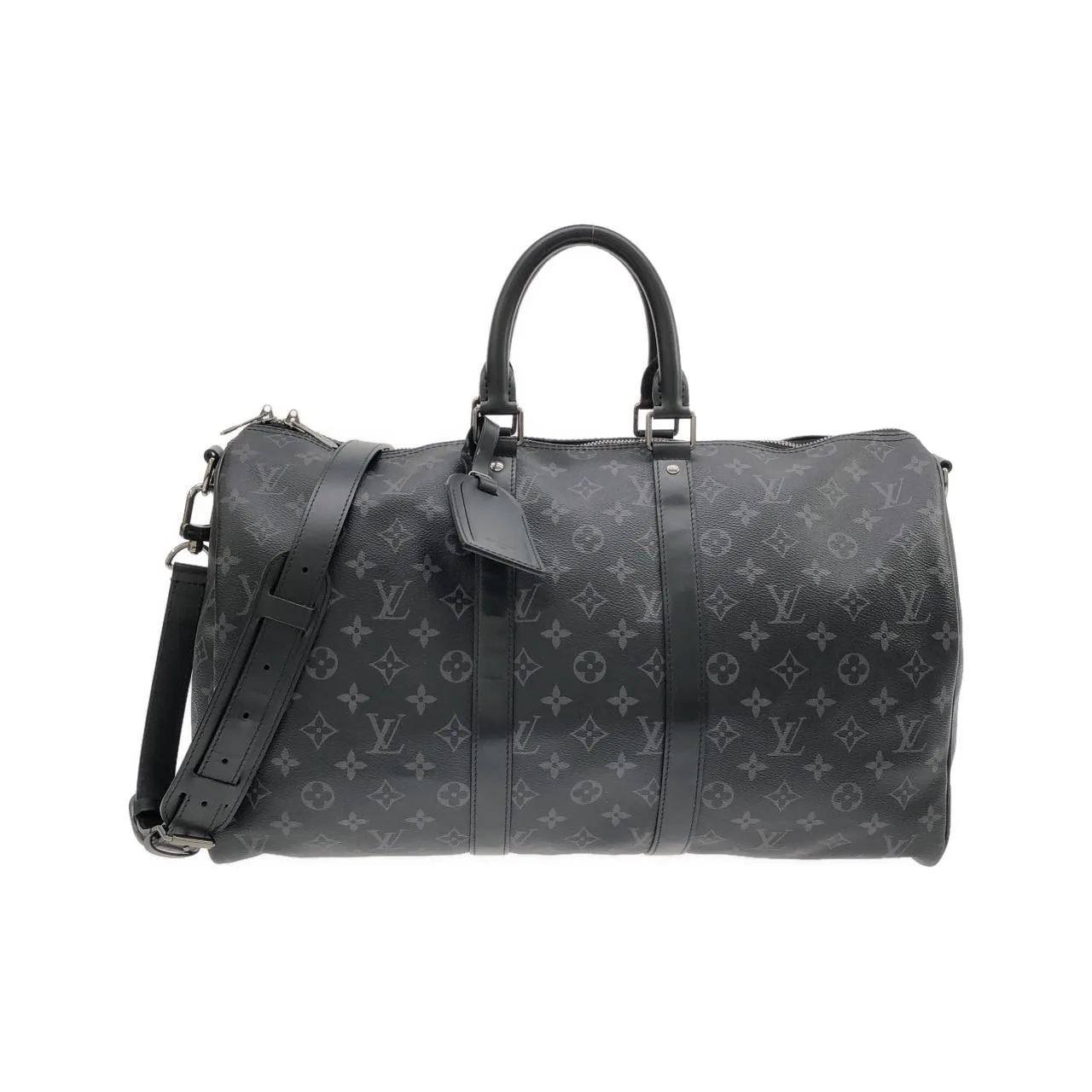 LOUIS VUITTON Eclipse M40569 Boston Monogram Black