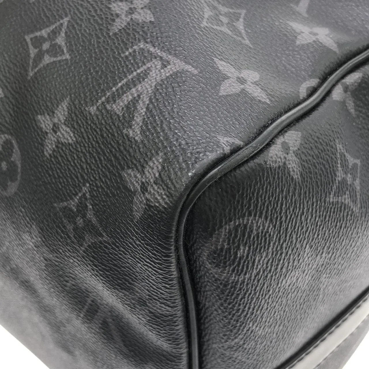 LOUIS VUITTON Eclipse M40569 Boston Monogram 黑色 Monogram 中古品B - 縮圖 2