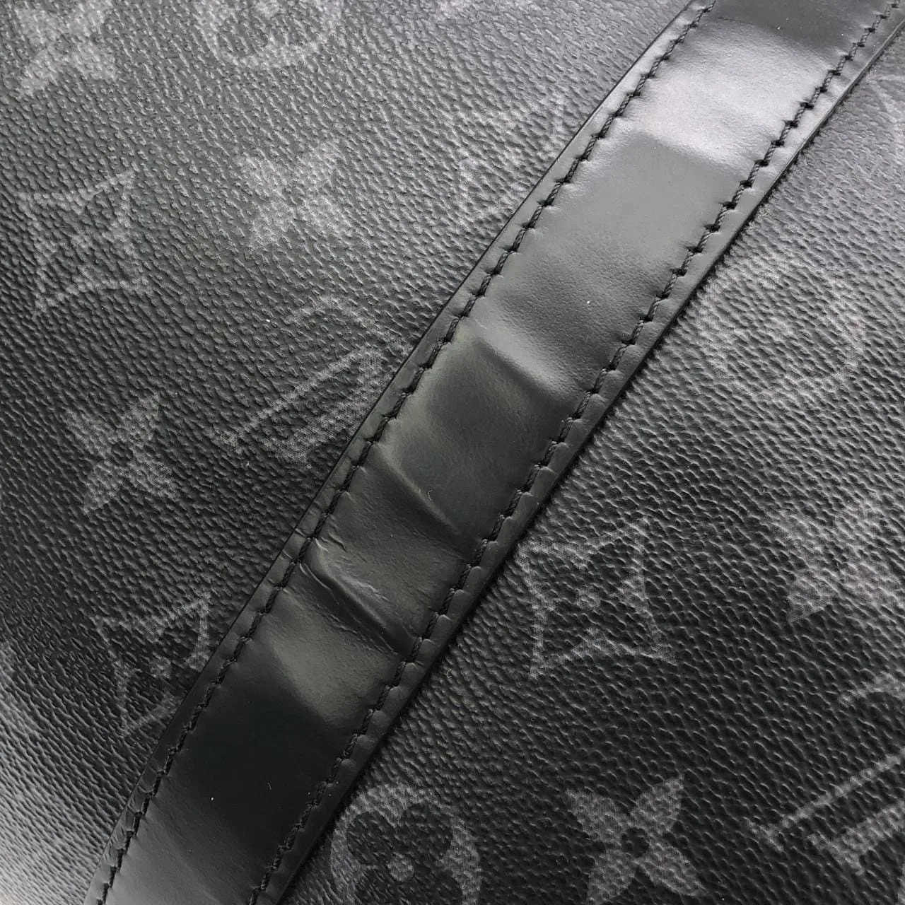 LOUIS VUITTON Eclipse M40569 Boston Monogram 黑色 Monogram 中古品B - 縮圖 5