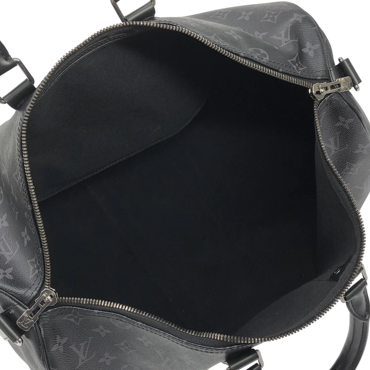 LOUIS VUITTON Eclipse M40569 Boston Monogram 黑色 Monogram 中古品B - 縮圖 8