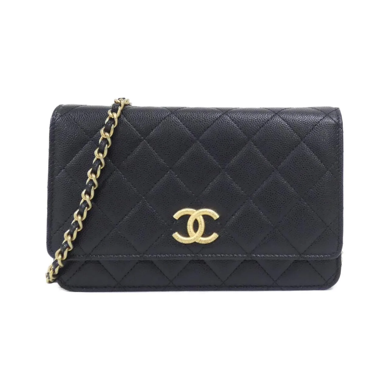 CHANEL Chanel 19 AP3516 Wallet Grained Calfskin