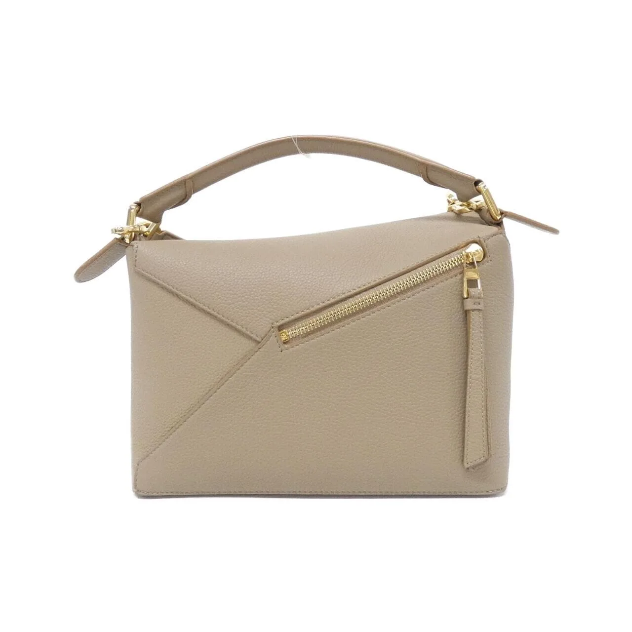 LOEWE Puzzle A510P60X30 Handbag 黑色 中古品A - 縮圖 2