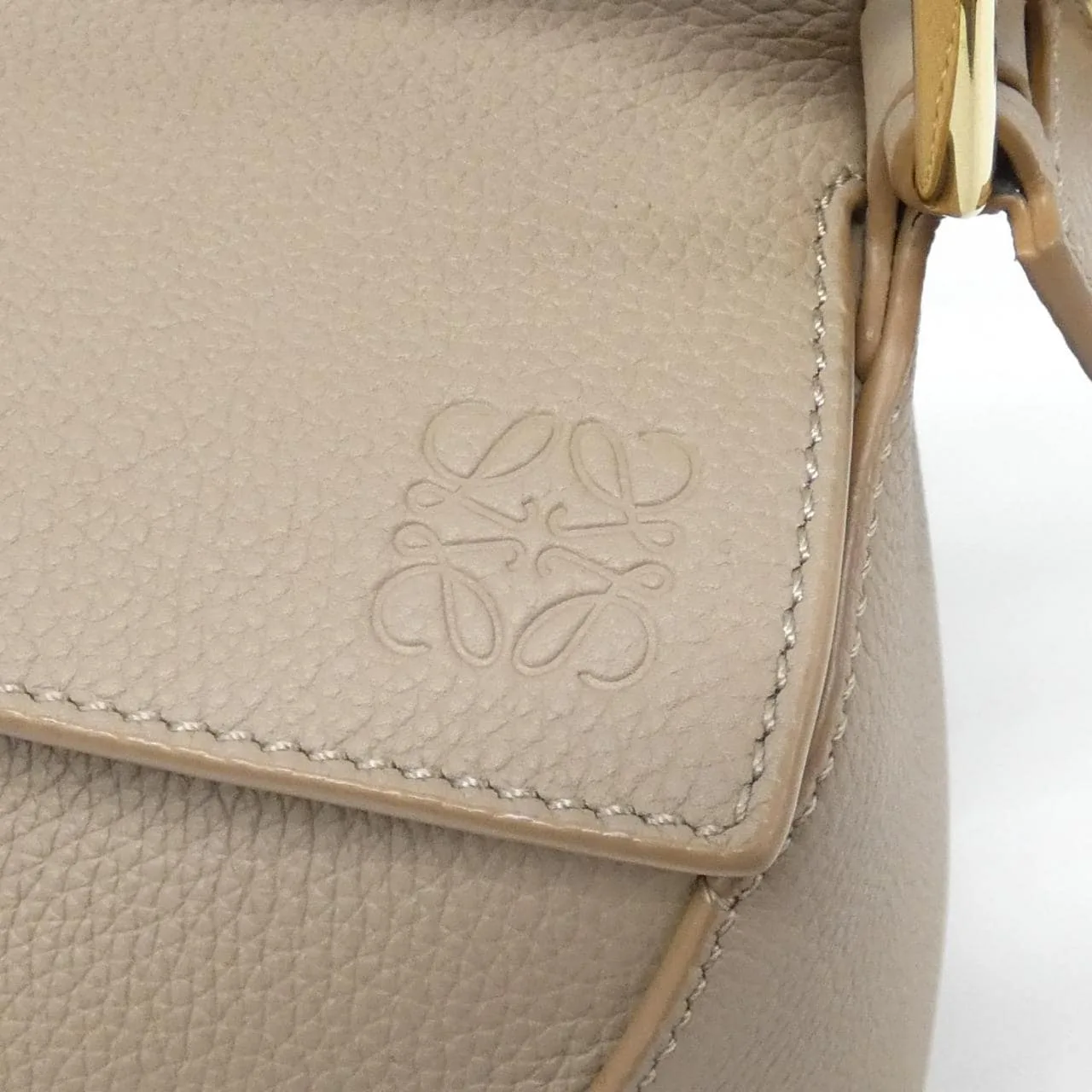 LOEWE Puzzle A510P60X30 Handbag 黑色 中古品A - 縮圖 4