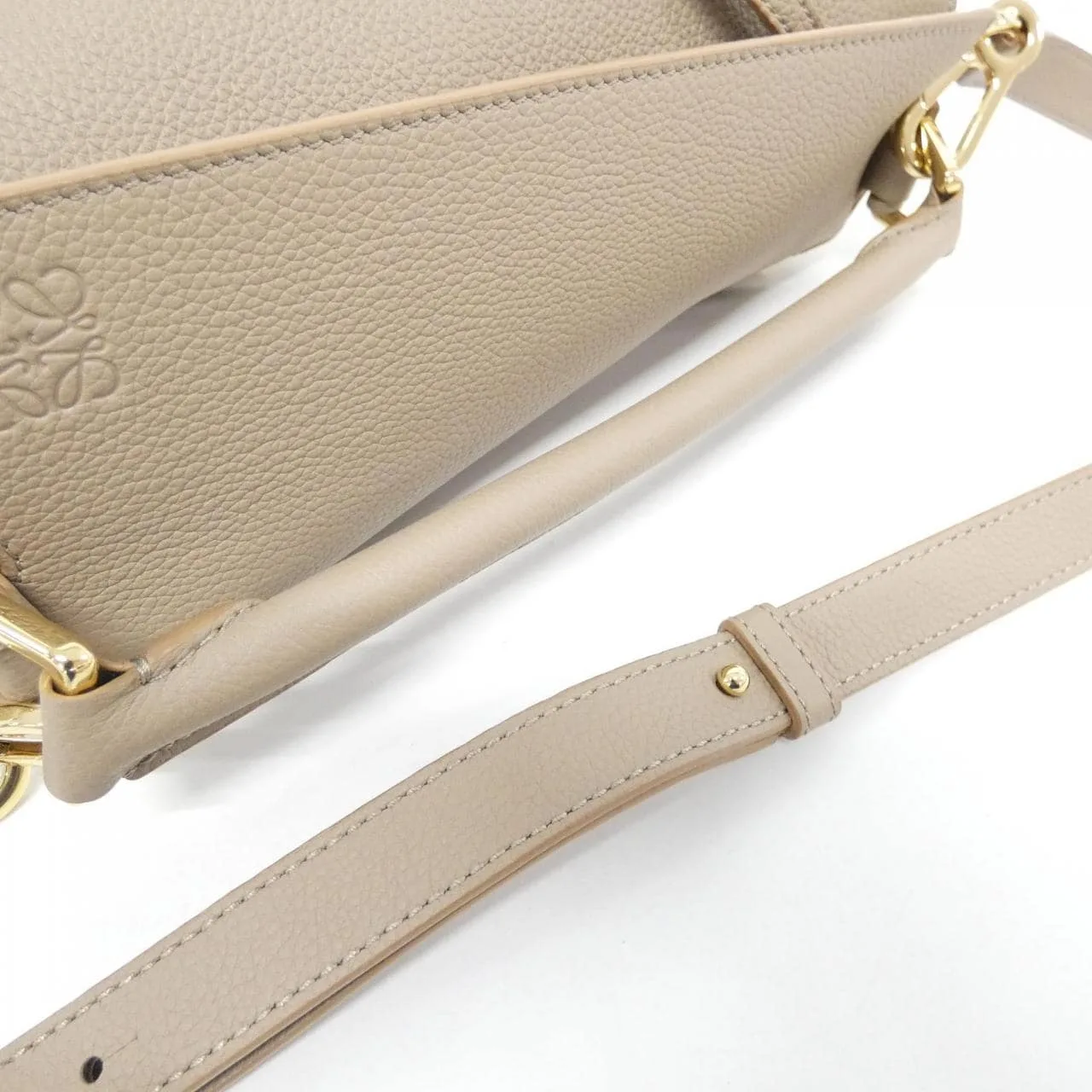 LOEWE Puzzle A510P60X30 Handbag 黑色 中古品A - 縮圖 5