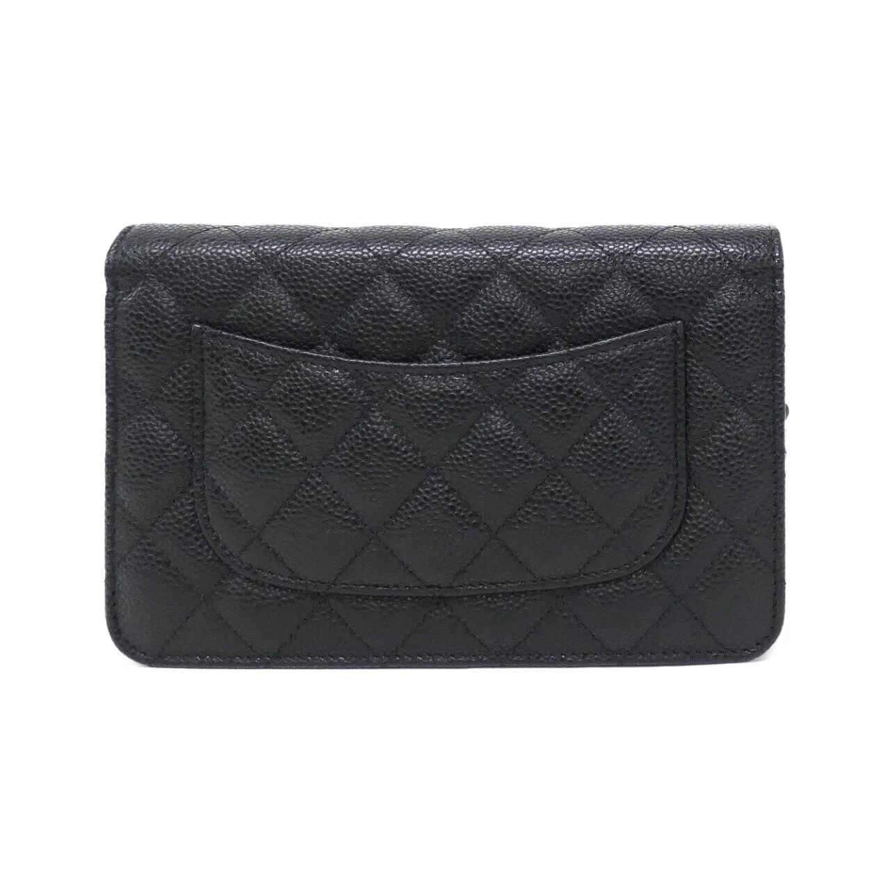 CHANEL Timeless Classic AP0250 Wallet Grained Calfskin 黑色 荔枝紋牛皮 中古品A - 縮圖 2