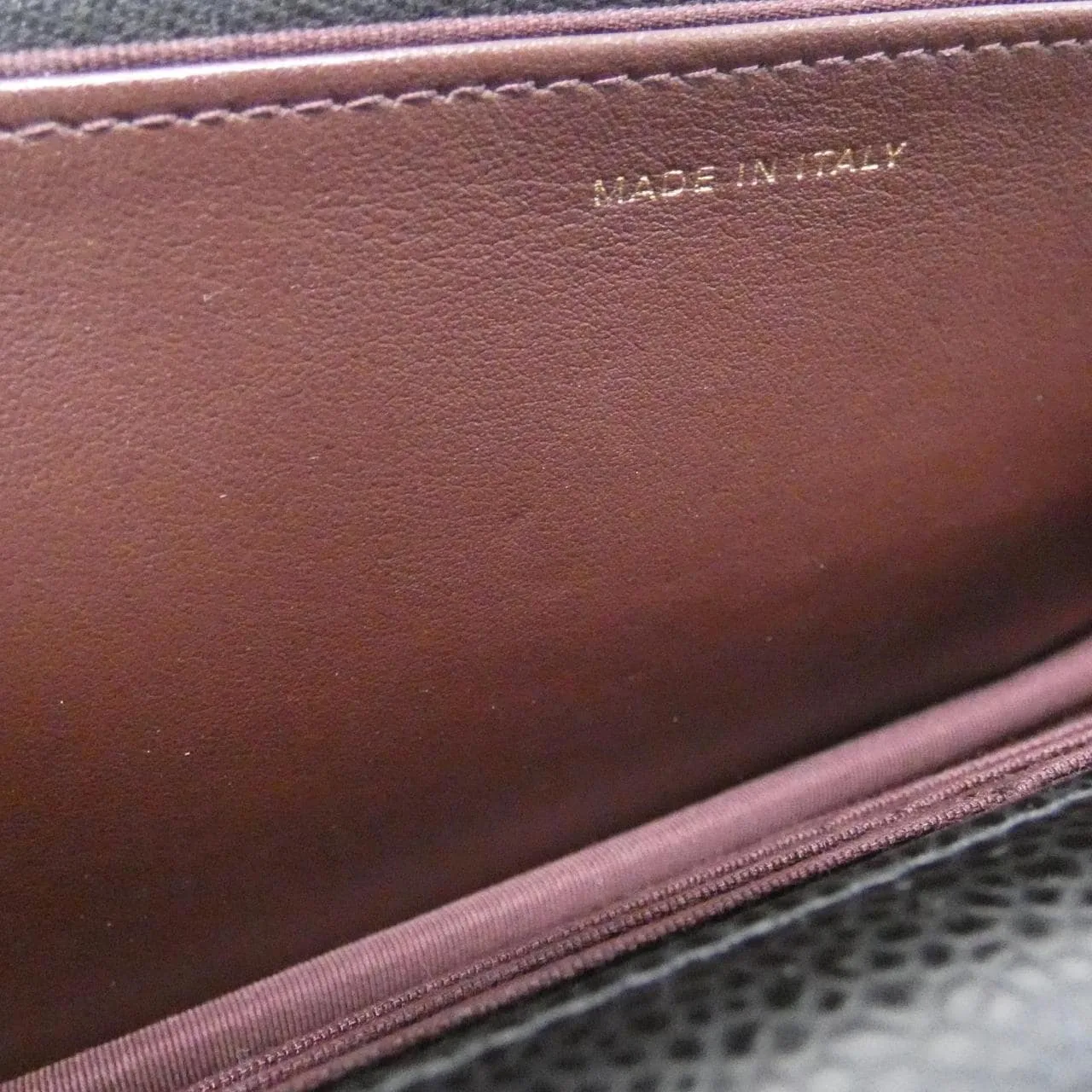 CHANEL Timeless Classic AP0250 Wallet Grained Calfskin 黑色 荔枝紋牛皮 中古品A - 縮圖 8