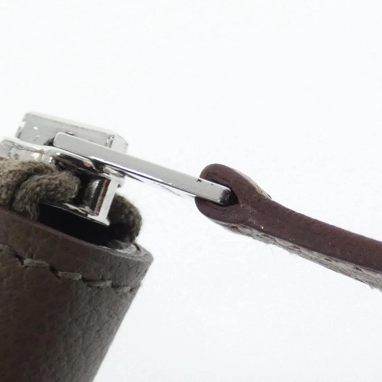 HERMES 087542CK Wallet Etoupe Rank A - Thumbnail 5