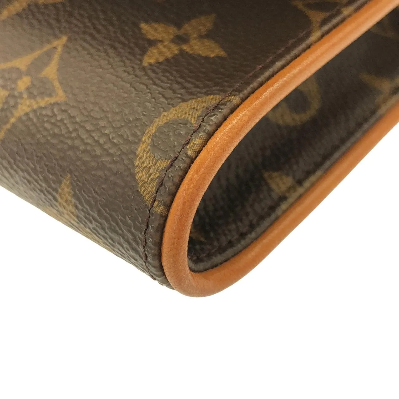 LOUIS VUITTON Pochette M51852 Shoulder Monogram 黑色 Monogram 中古品A - 縮圖 3