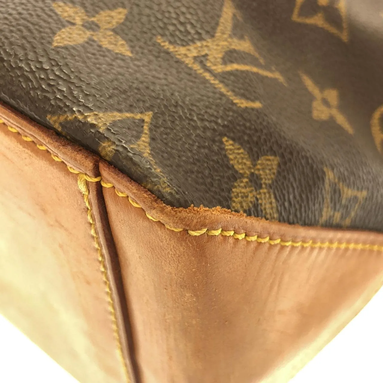 LOUIS VUITTON Caba Piano M51148 Handbag Monogram 黑色 Monogram 中古品B - 縮圖 3