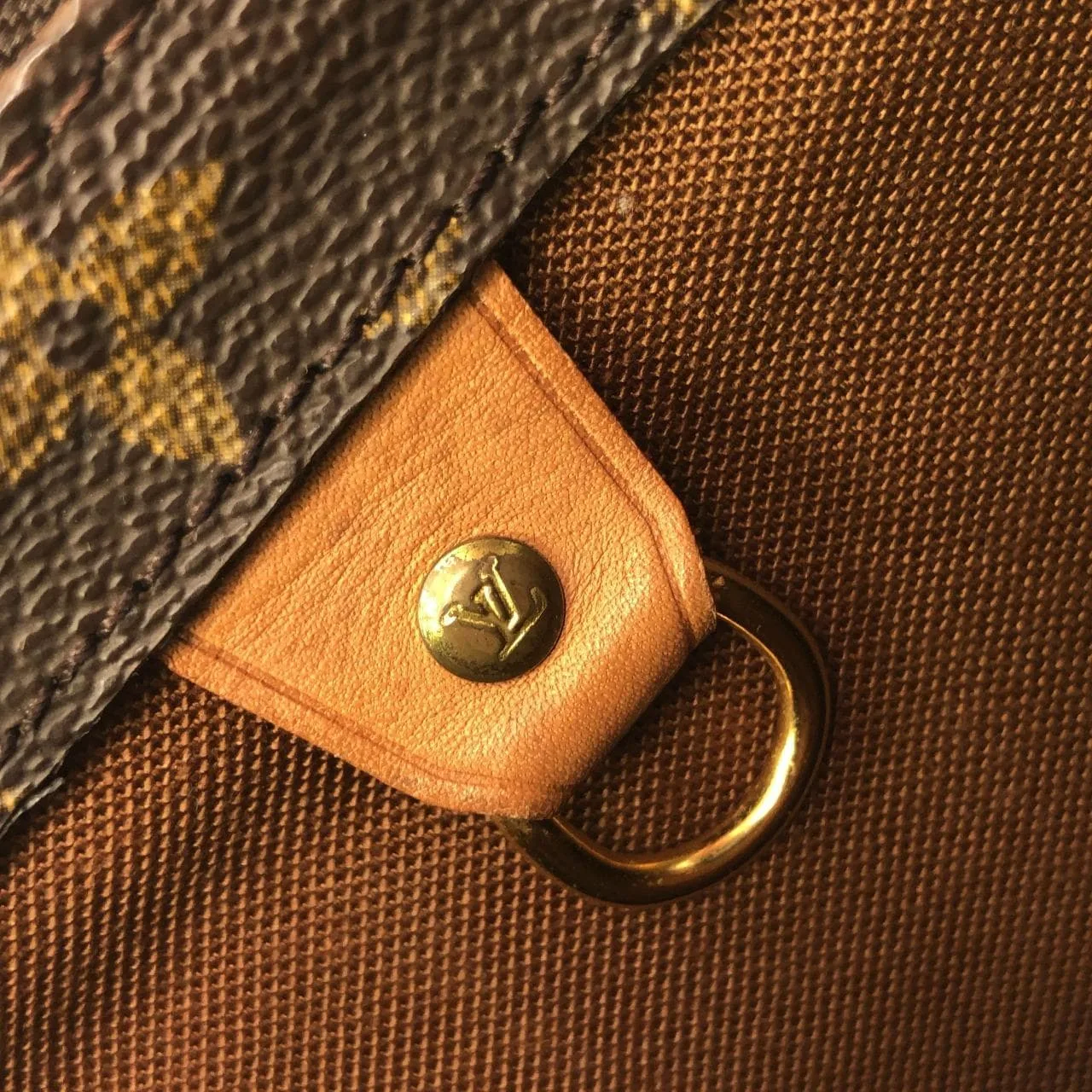 LOUIS VUITTON Caba Piano M51148 Handbag Monogram 黑色 Monogram 中古品B - 縮圖 7