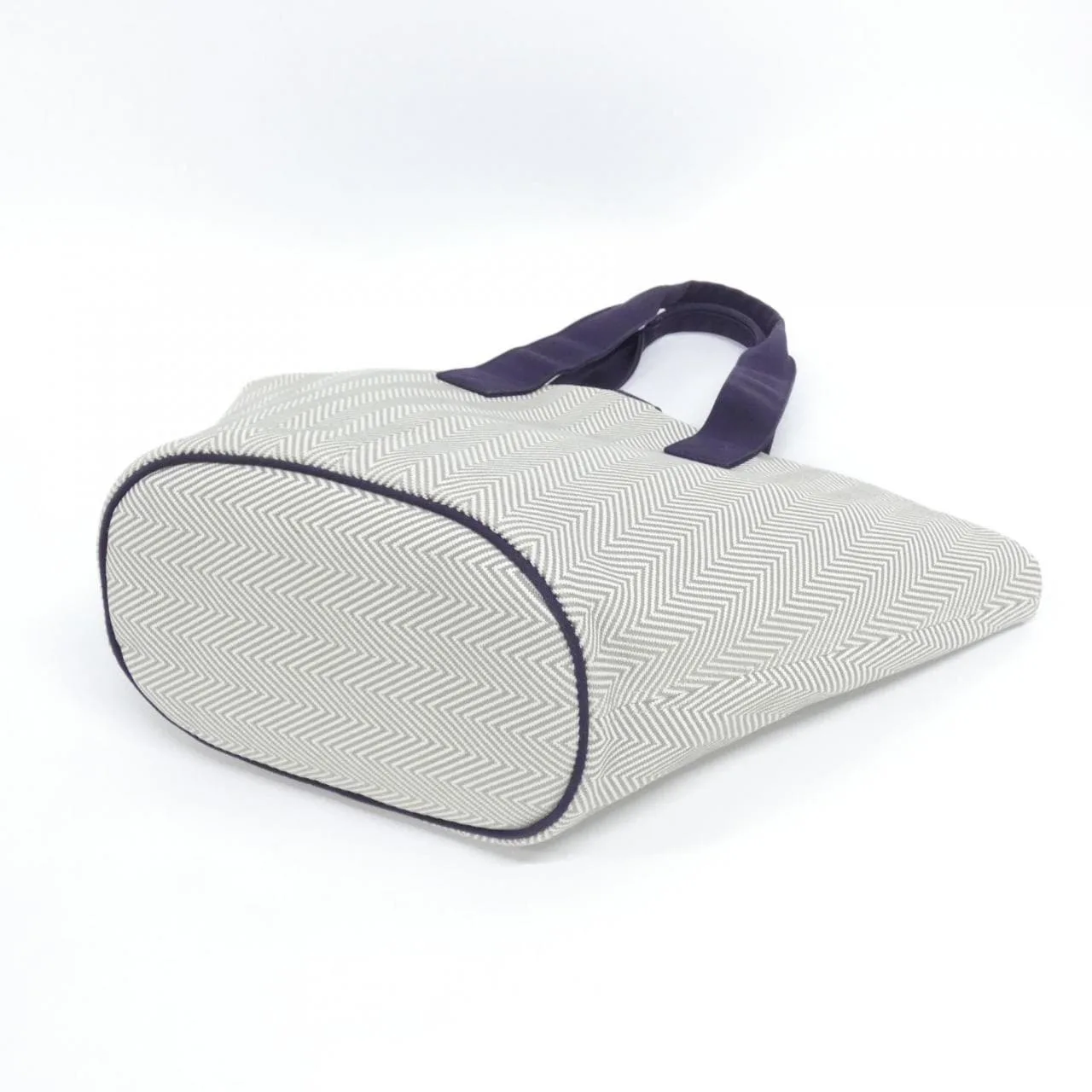 HERMES 102495M Handbag Canvas Black Canvas Rank A - Thumbnail 2