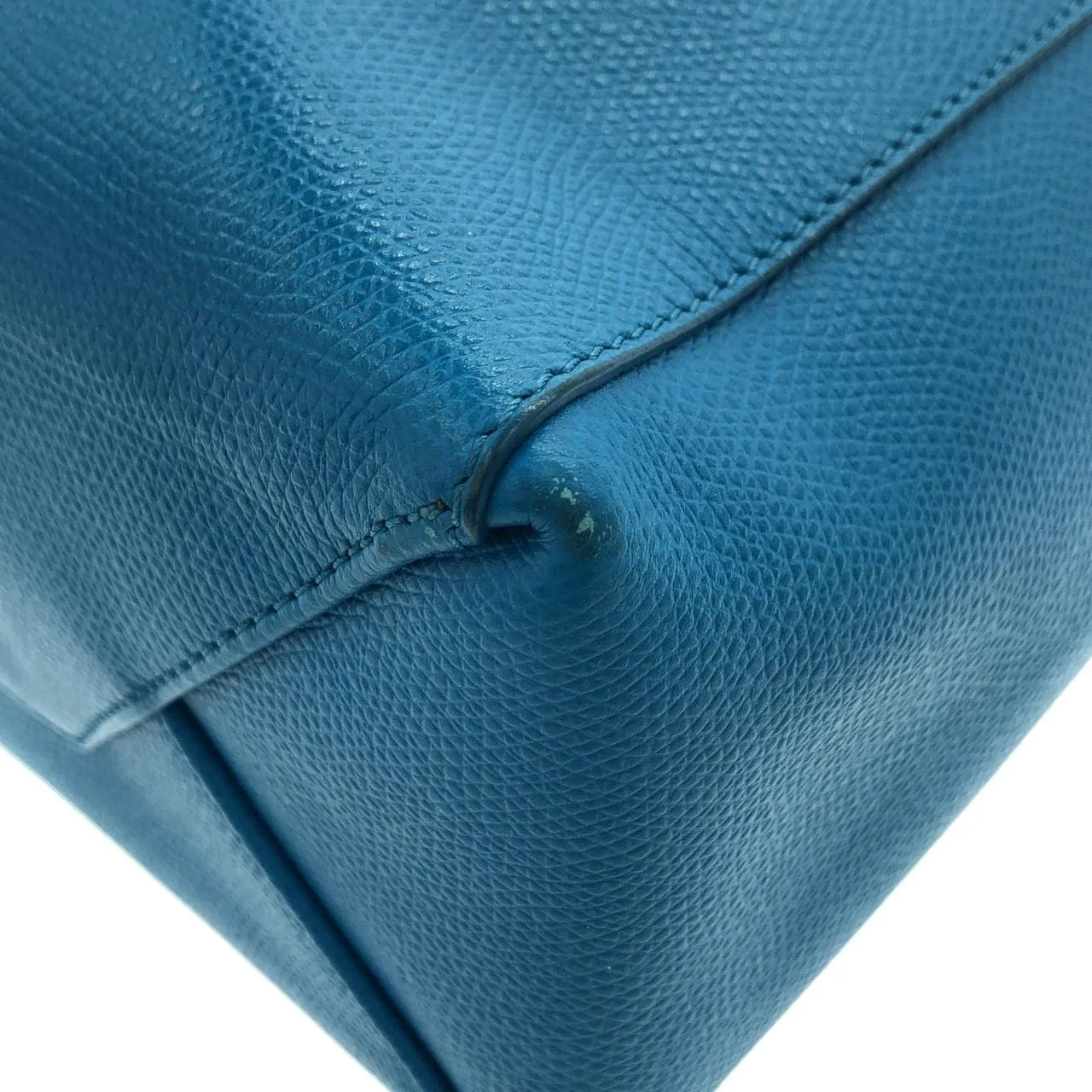 CELINE Cabas 176183XBA Handbag 藍色 中古品A - 縮圖 3