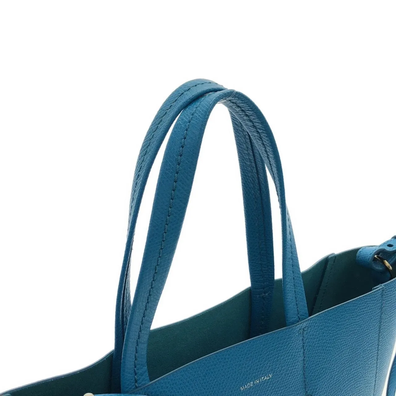 CELINE Cabas 176183XBA Handbag 藍色 中古品A - 縮圖 5