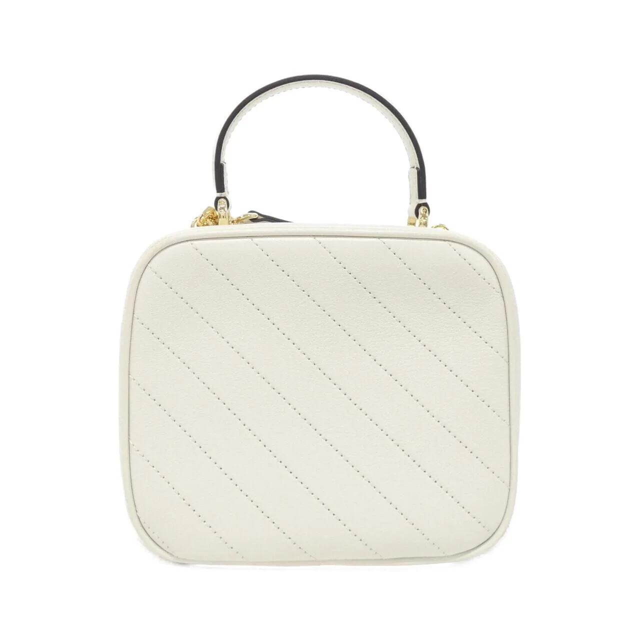 GUCCI Blondie 744434 1IV0G Handbag Leather Black Leather Rank A - Thumbnail 2