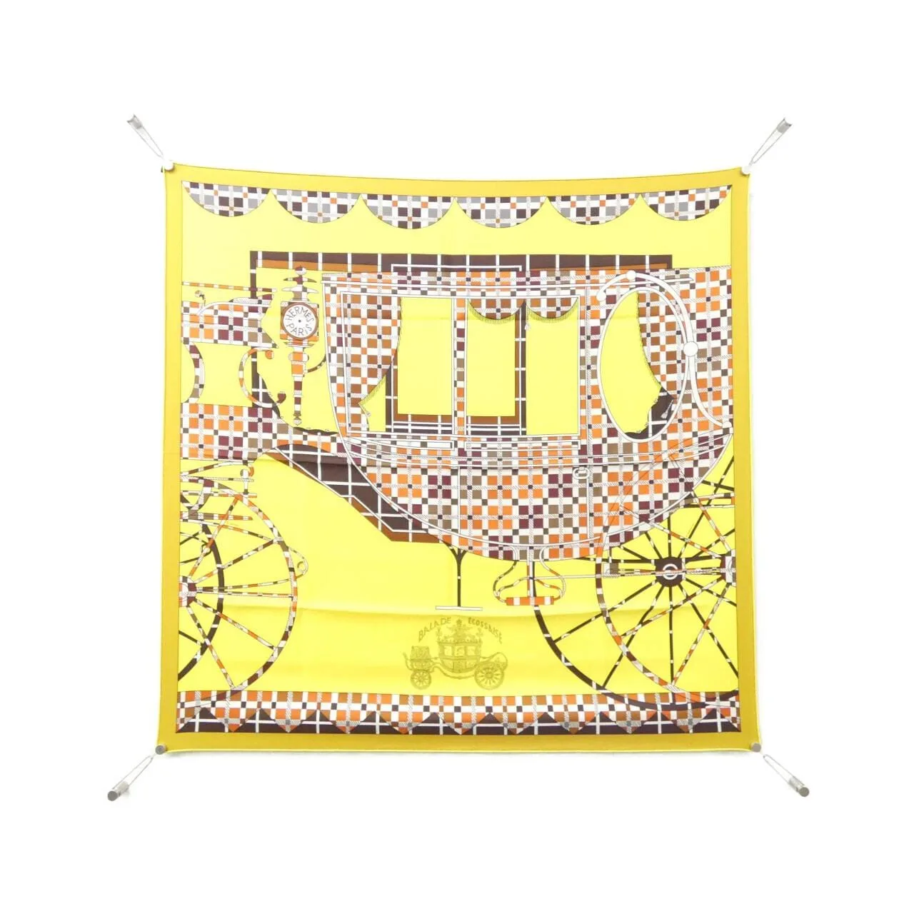 HERMES H003754S Scarf Black