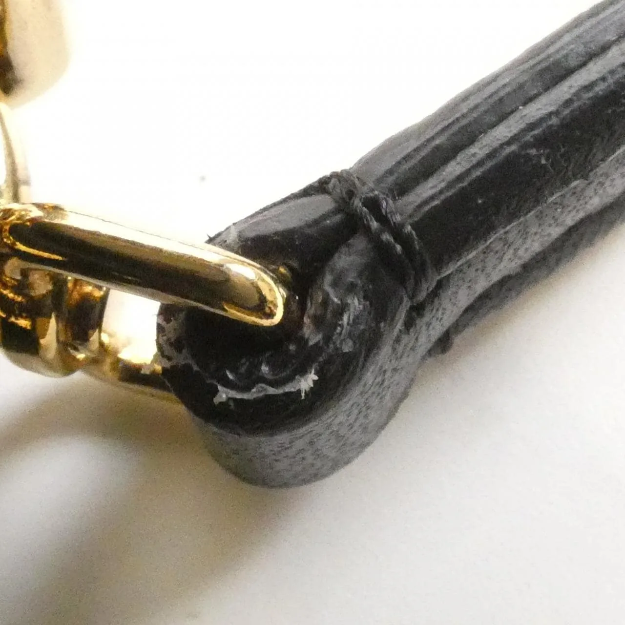 FENDI Peekaboo 8M0355 K47 Handbag Lambskin Black Lambskin Rank B - Thumbnail 8