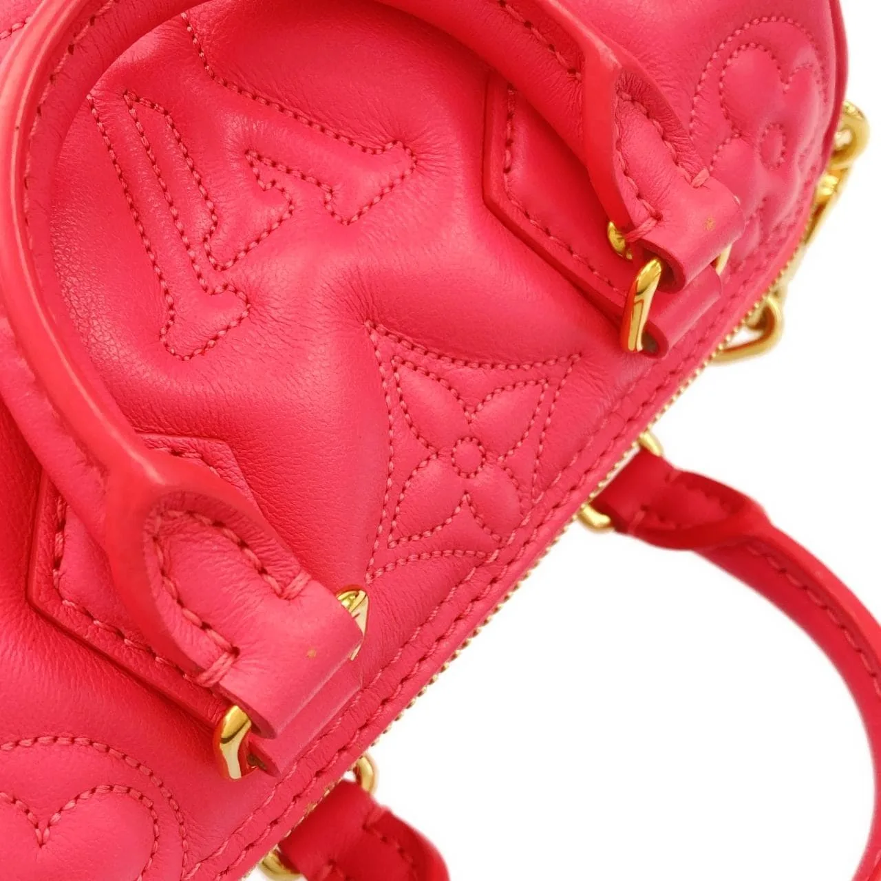 LOUIS VUITTON Papillon M59826 Shoulder Lambskin Black Lambskin Rank A - Thumbnail 4