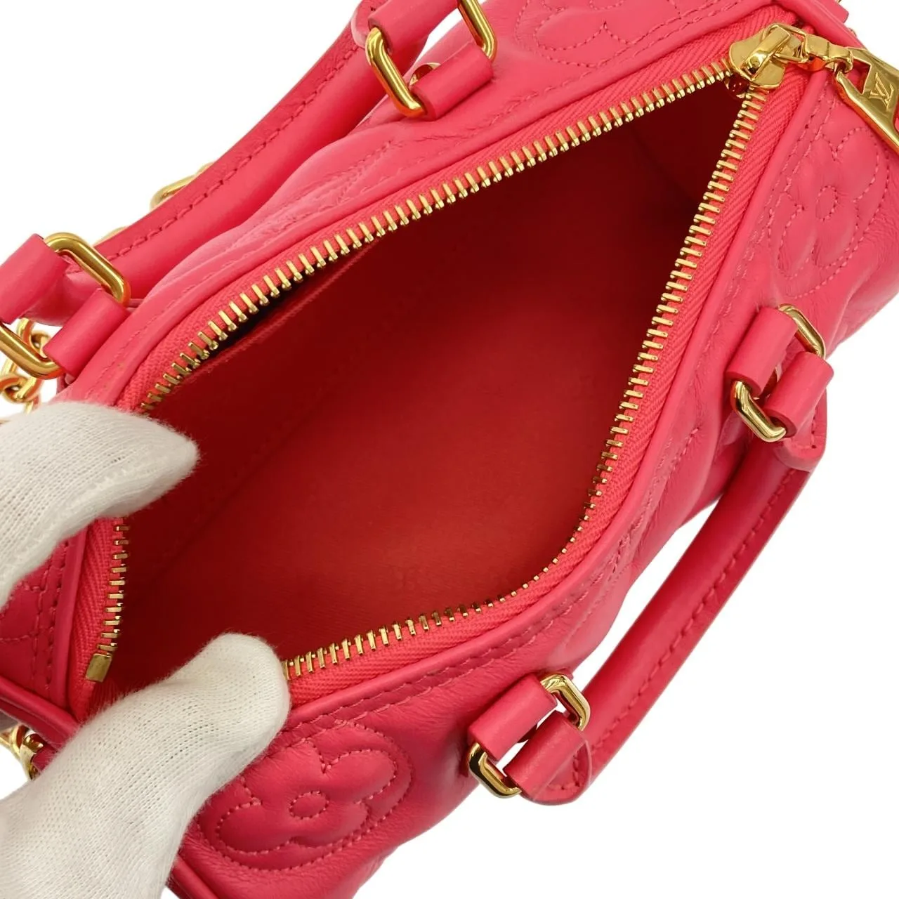 LOUIS VUITTON Papillon M59826 Shoulder Lambskin Black Lambskin Rank A - Thumbnail 7