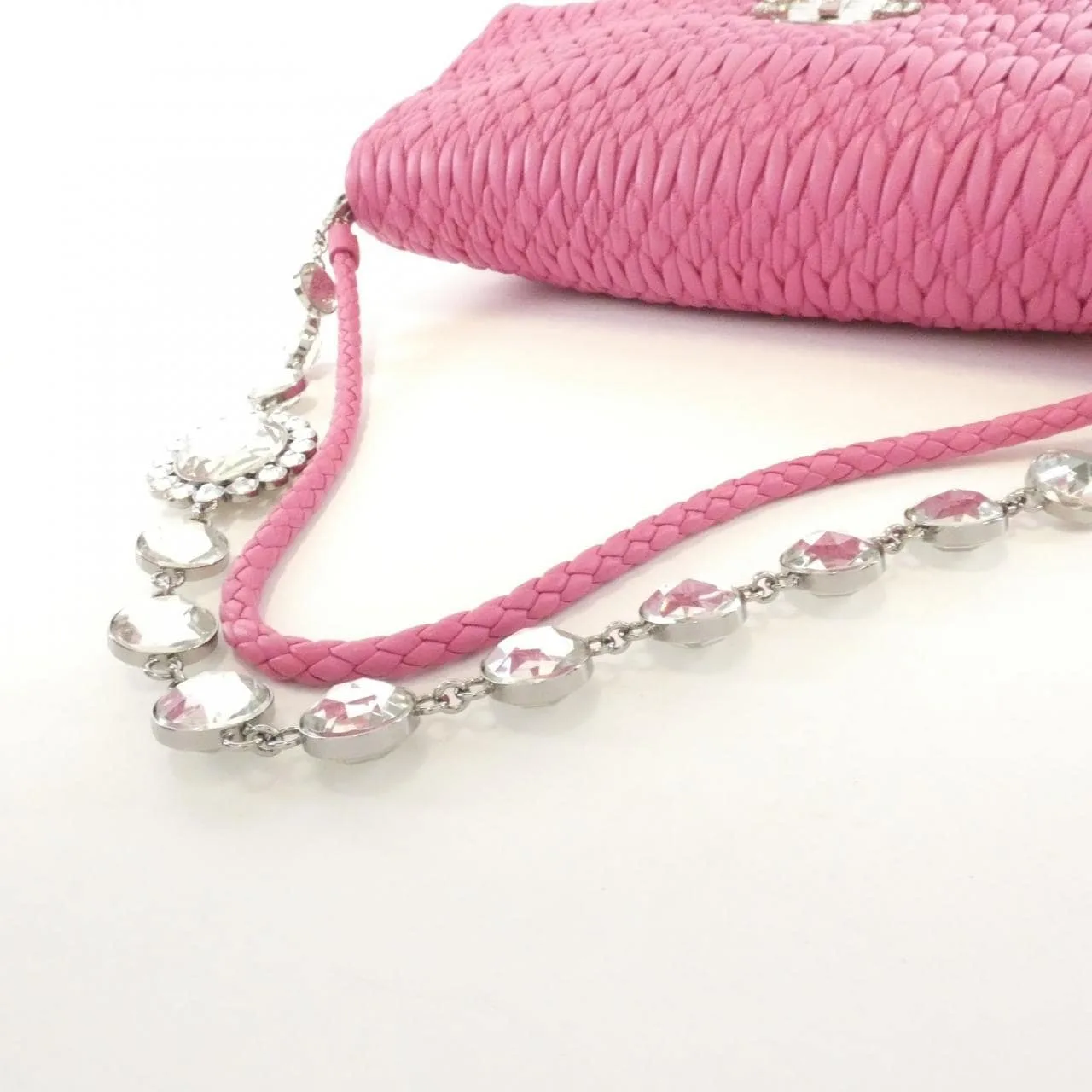 MIU MIU RP0169 Shoulder 黑色 中古品B - 縮圖 7