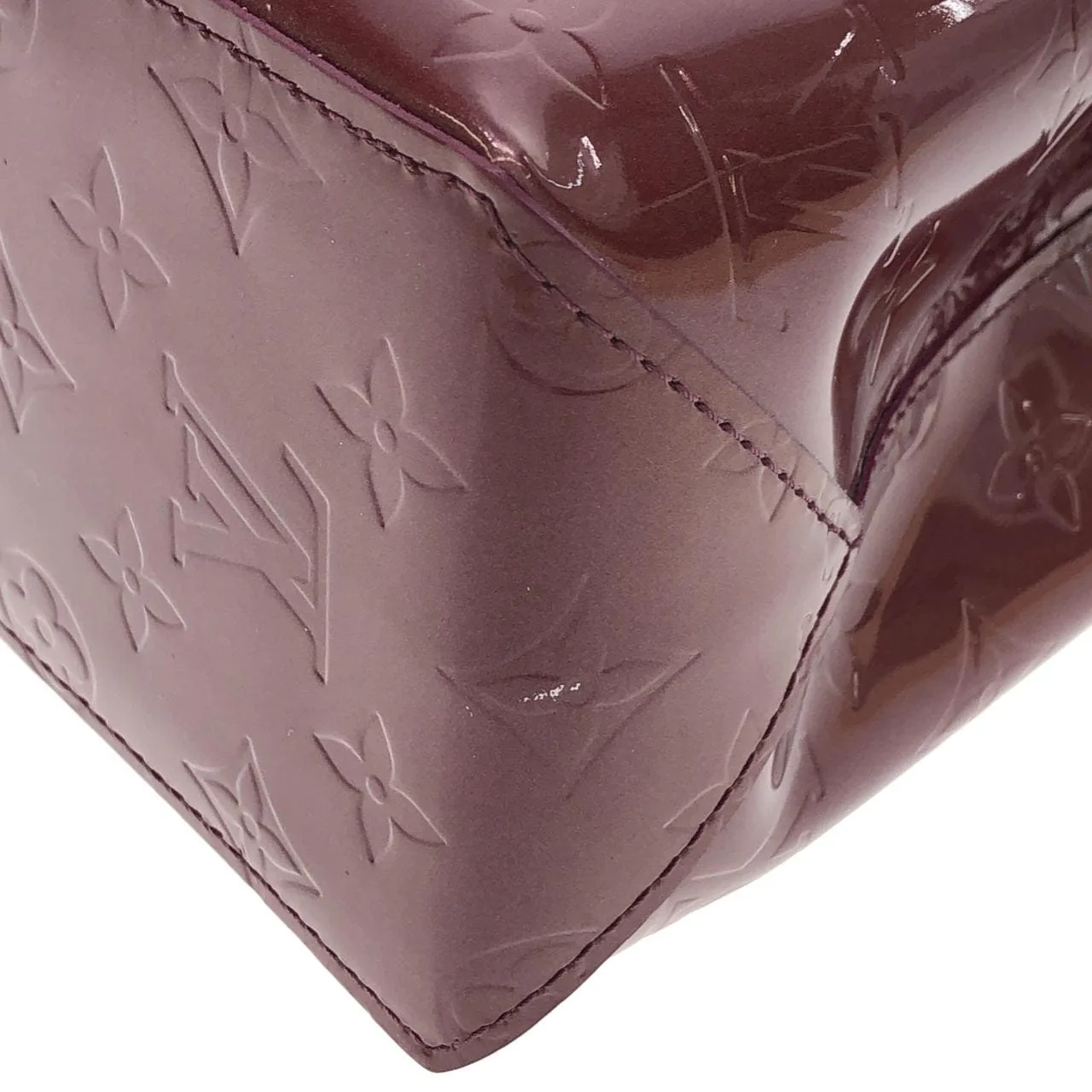 LOUIS VUITTON M93578 Handbag Vernis Black Vernis Rank A - Thumbnail 2