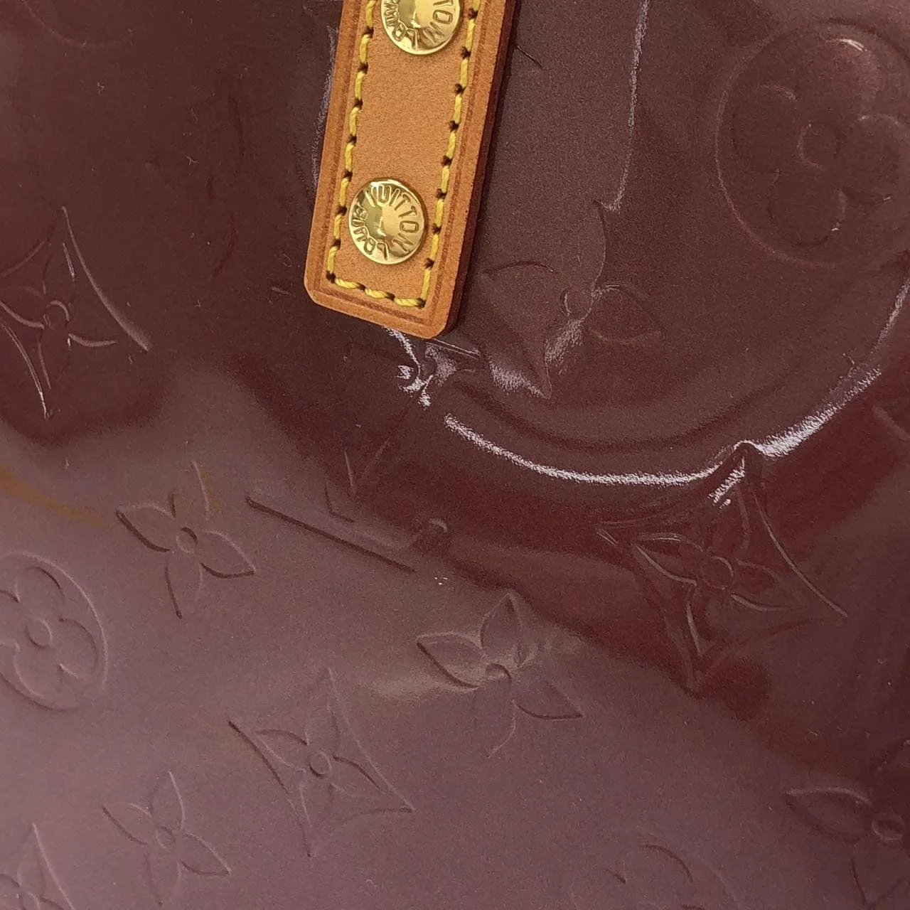 LOUIS VUITTON M93578 Handbag Vernis Black Vernis Rank A - Thumbnail 3