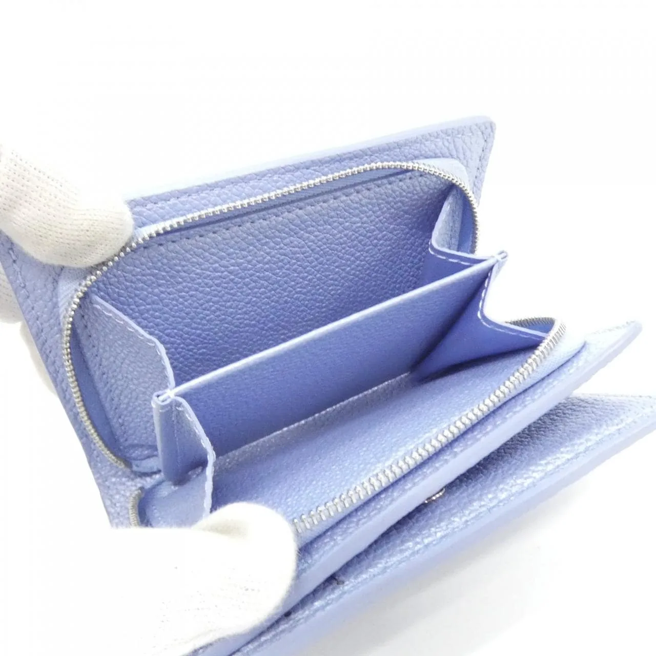 LOUIS VUITTON M26515 Wallet Monogram 藍色 Monogram 中古品A - 縮圖 6