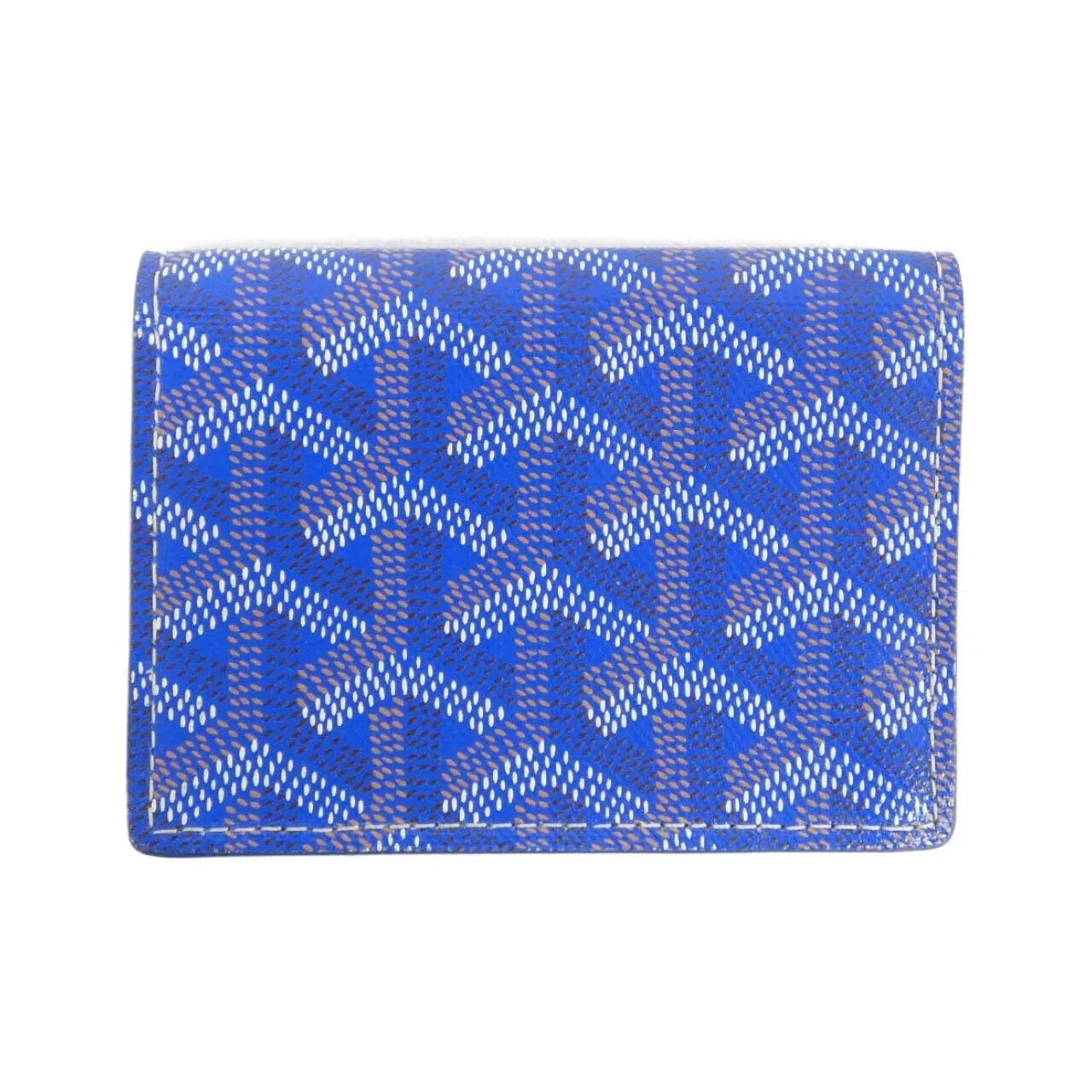 GOYARD APM421 Card Case Canvas 藍色 帆布 中古品A - 縮圖 2