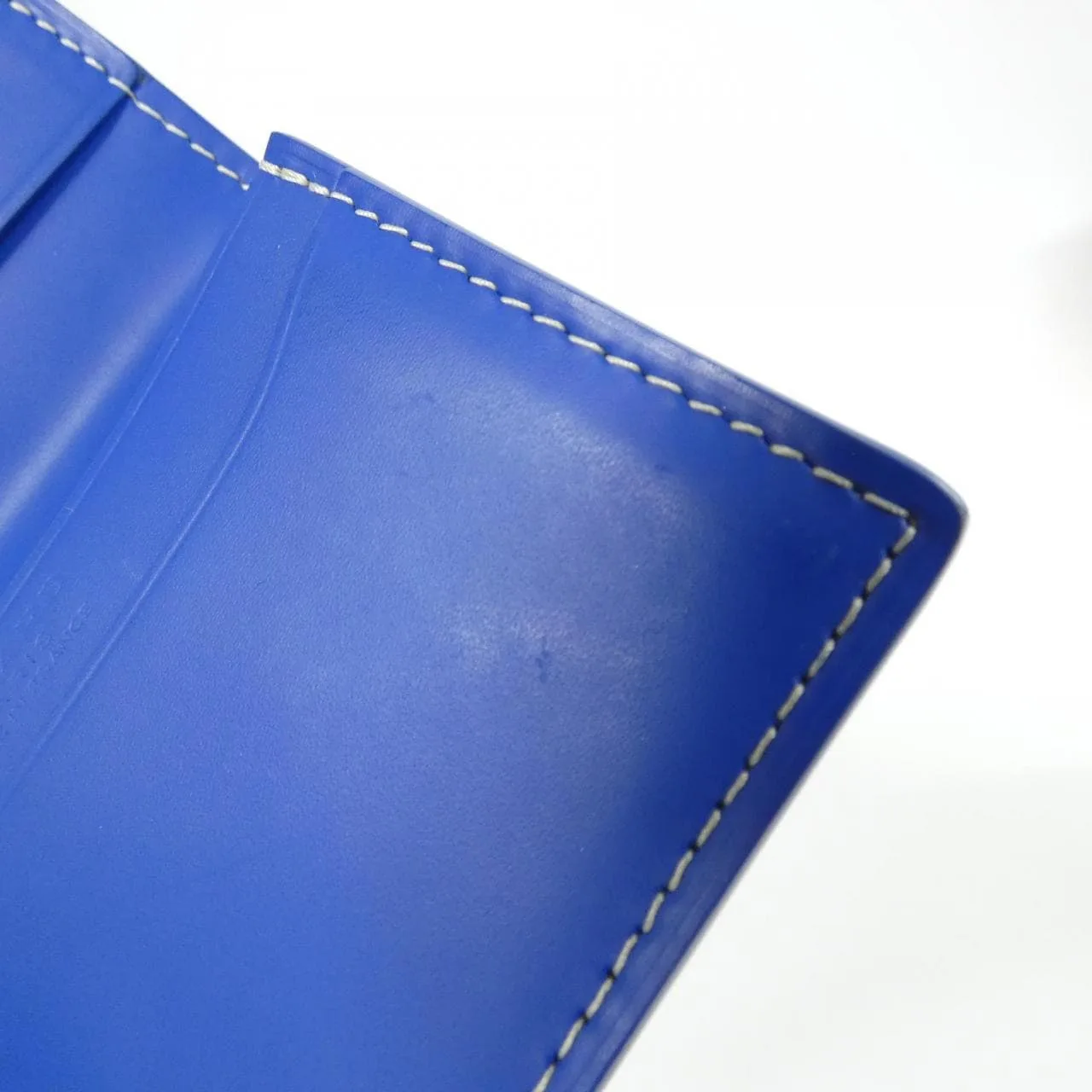 GOYARD APM421 Card Case Canvas 藍色 帆布 中古品A - 縮圖 5