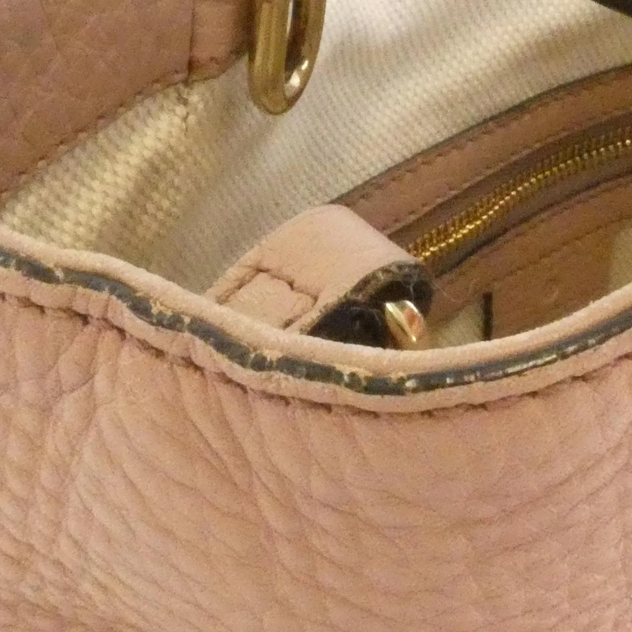 GUCCI 336751 A7M0J Handbag Leather Black Leather Rank B - Thumbnail 5