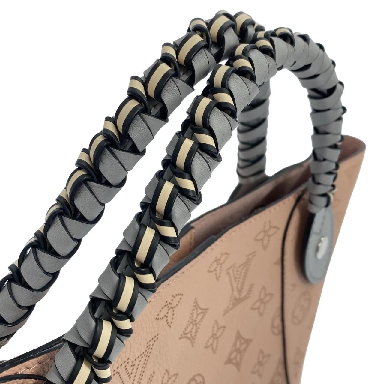 LOUIS VUITTON Mahina M53938 Handbag Black Rank A - Thumbnail 6