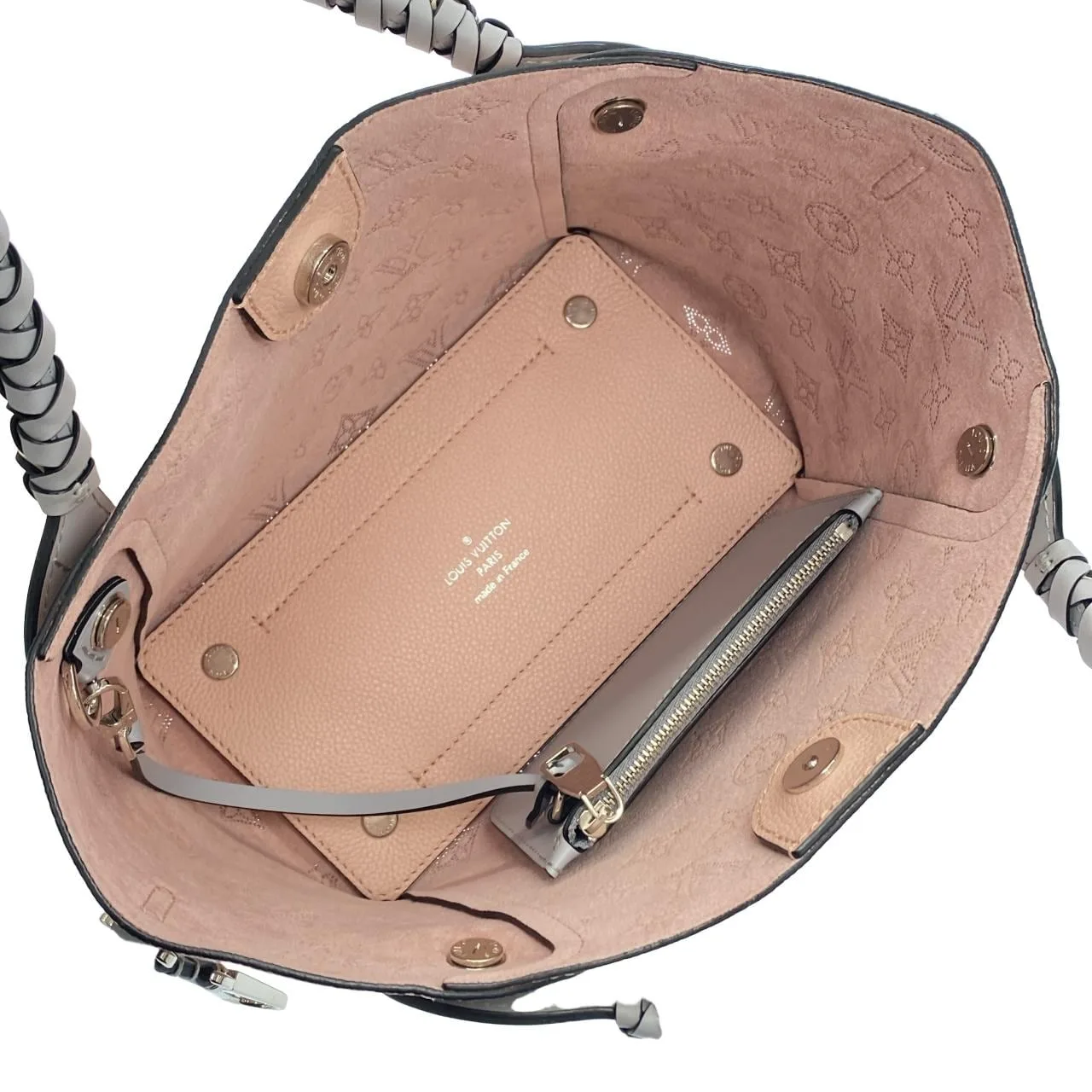 LOUIS VUITTON Mahina M53938 Handbag Black Rank A - Thumbnail 7