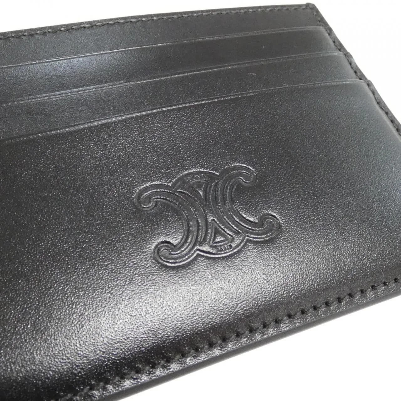 CELINE 10K913FQ7 Card Case 黑色 未使用品 - 縮圖 3