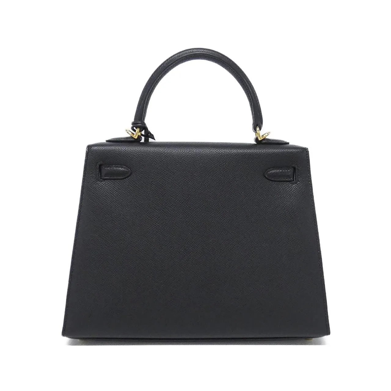 HERMES Kelly 038416CC Handbag Epsom Black Epsom Leather Rank A - Thumbnail 2