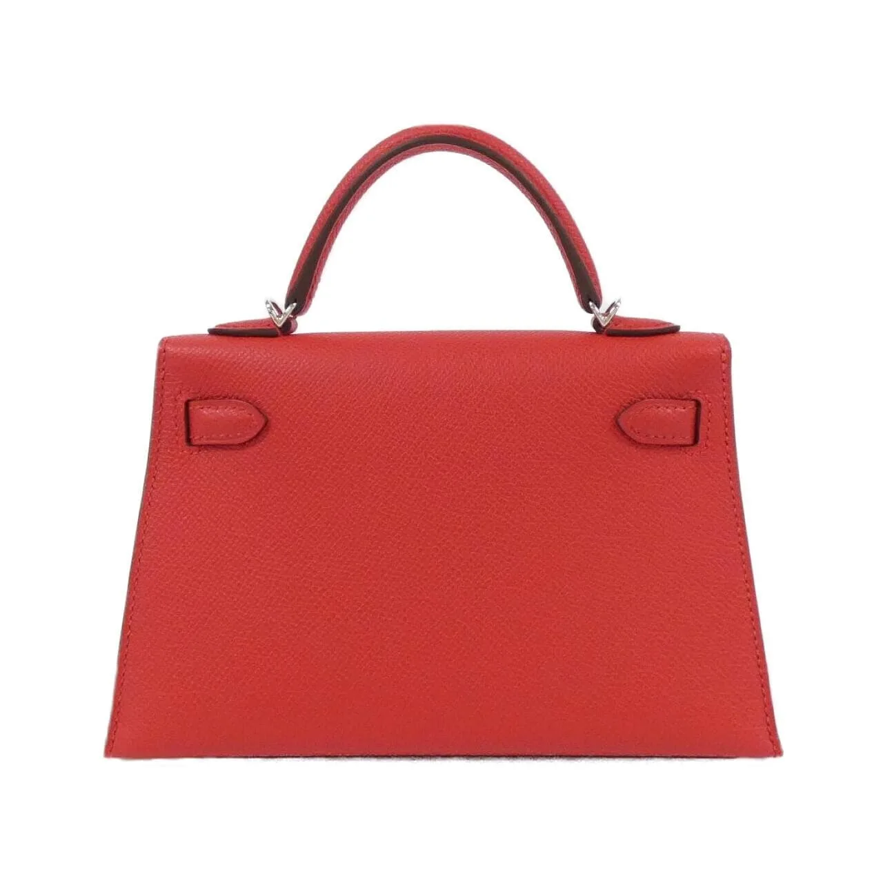 HERMES Kelly 071302CK Handbag Epsom Rouge Epsom Leather Unused - Thumbnail 2