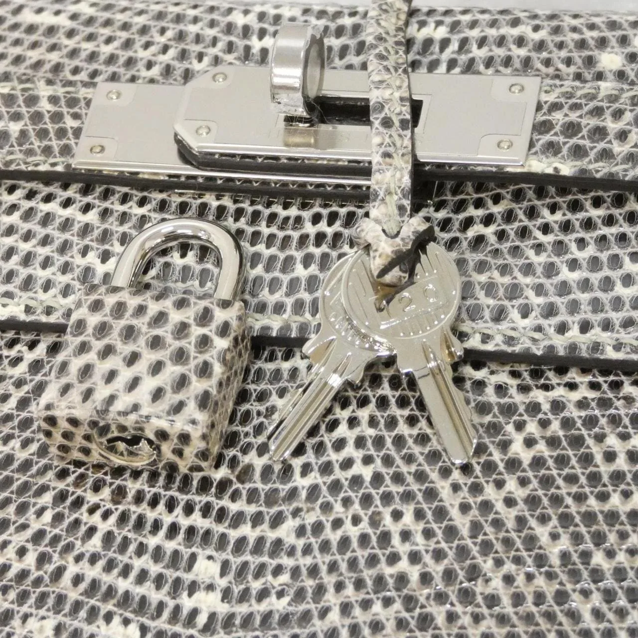 HERMES Kelly 078977CK Handbag Black Rank A - Thumbnail 4