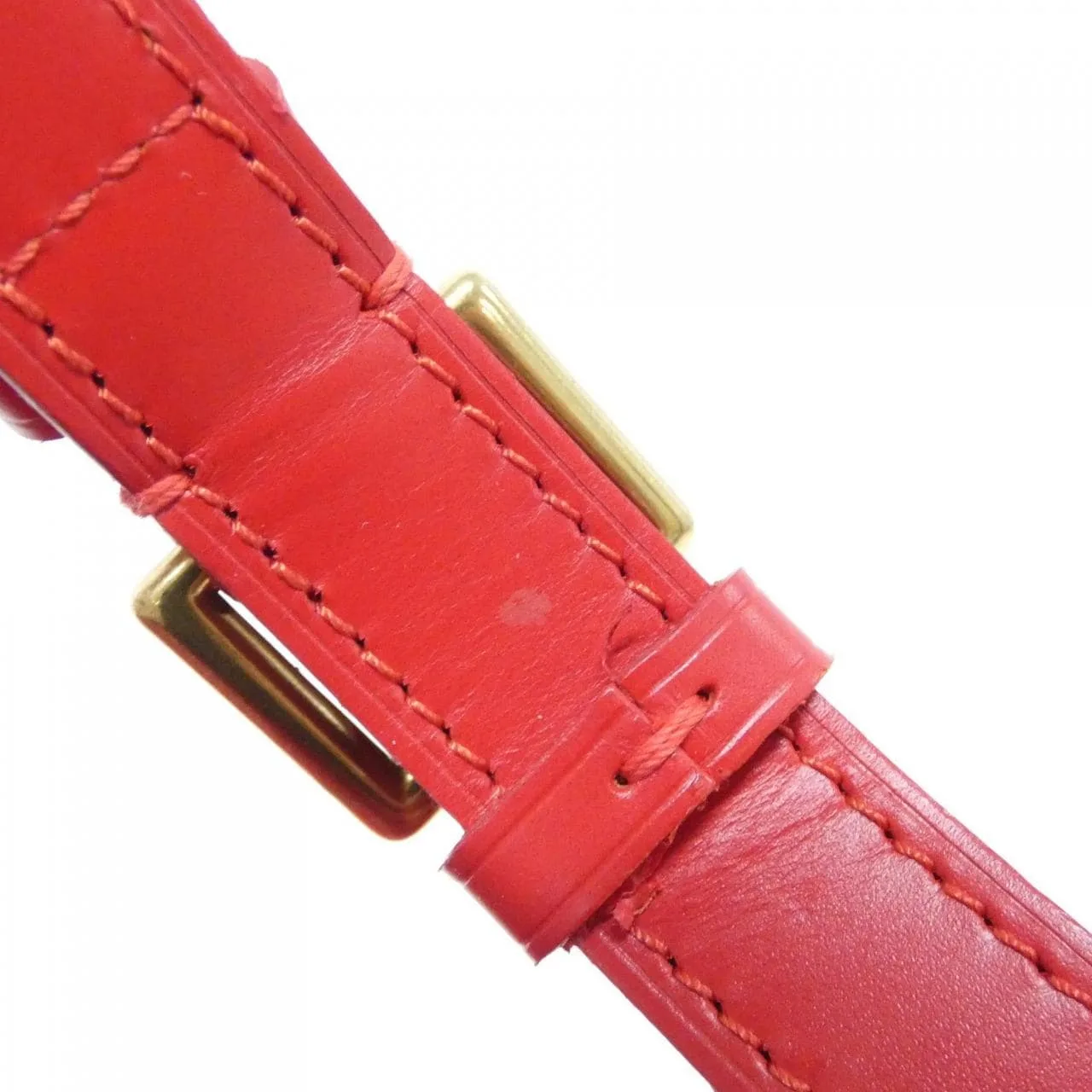 LOUIS VUITTON Montsouris Backpack Epi 紅色 Epi 中古品A - 縮圖 5