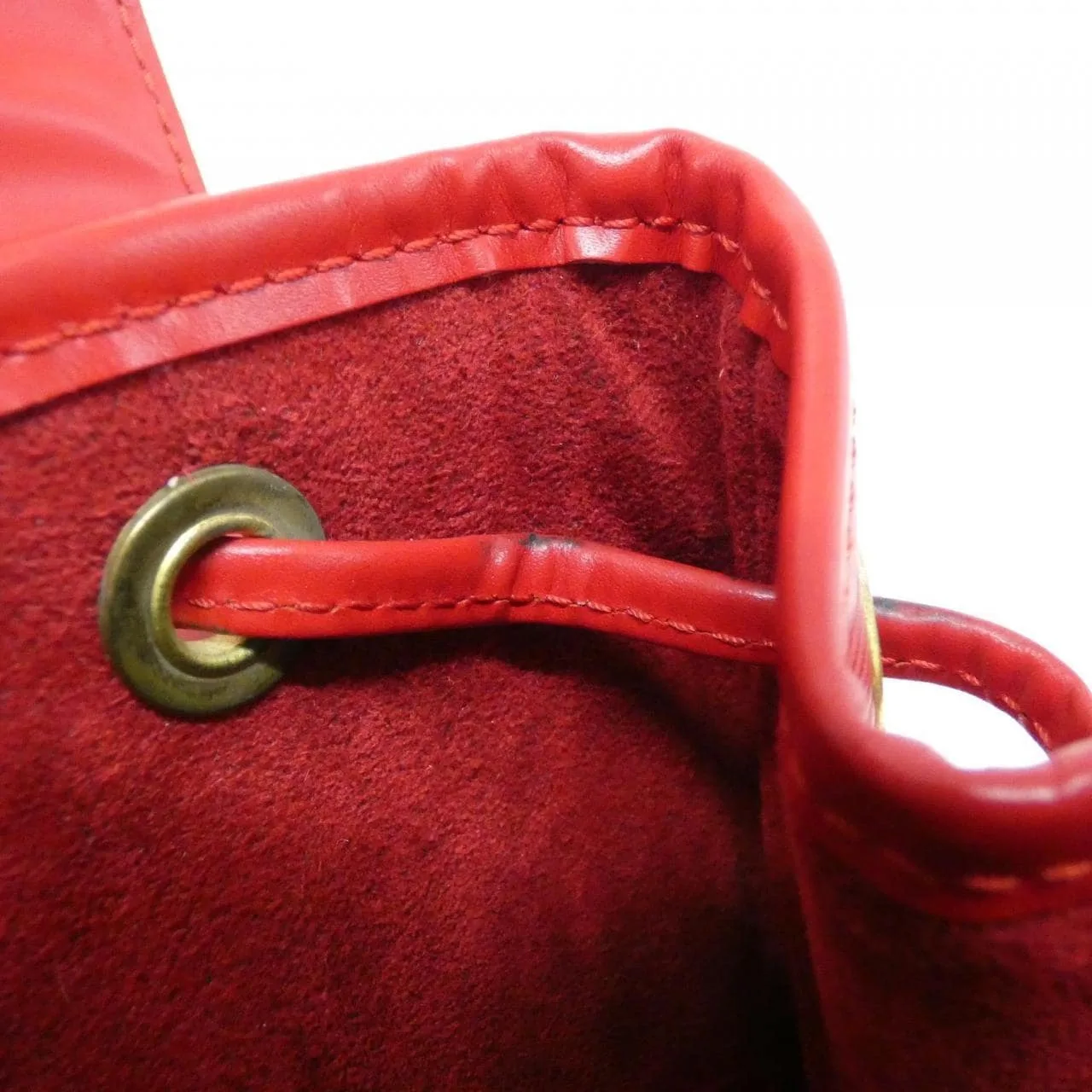 LOUIS VUITTON Montsouris Backpack Epi 紅色 Epi 中古品A - 縮圖 7