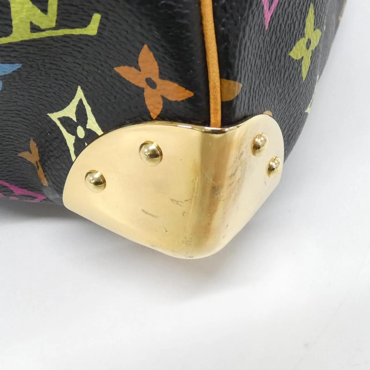 LOUIS VUITTON Keepall M92640 Boston Canvas Multicolor 帆布 中古品A - 縮圖 3