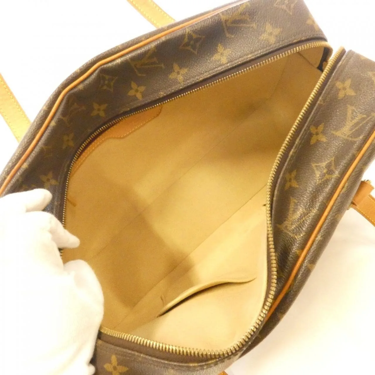 LOUIS VUITTON M51181 Shoulder Monogram 黑色 Monogram 中古品B - 縮圖 9