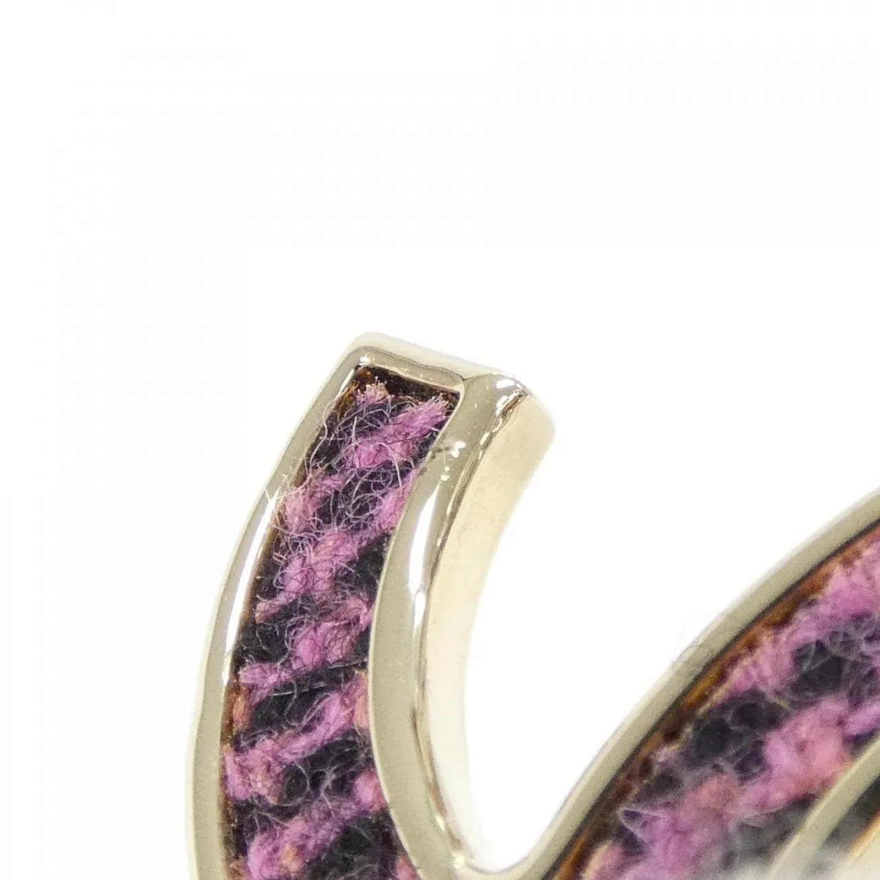 CHANEL AB9482 Accessories Tweed 黑色 粗花呢 中古品A - 縮圖 4