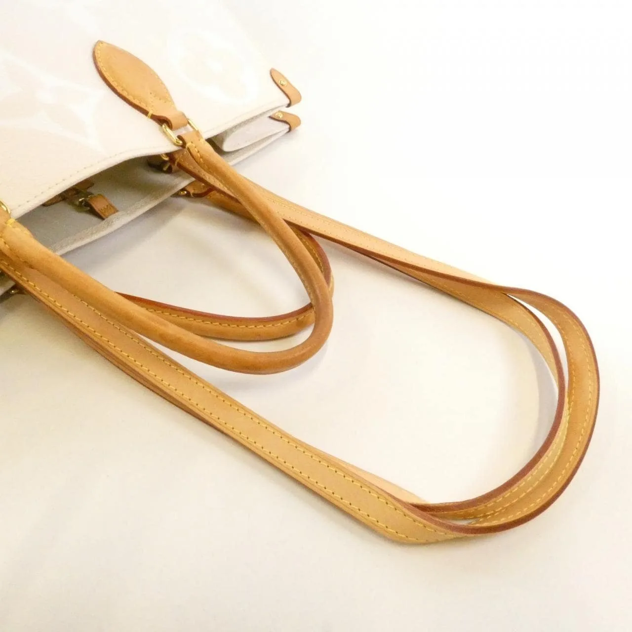 LOUIS VUITTON OnTheGo M57639 Handbag Monogram Blue Monogram Rank B - Thumbnail 4