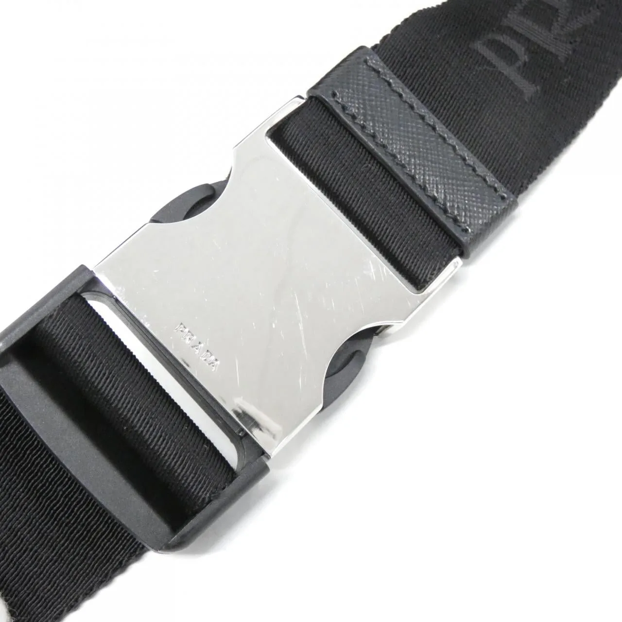 PRADA 2VL038 Belt 黑色 中古品A - 縮圖 7