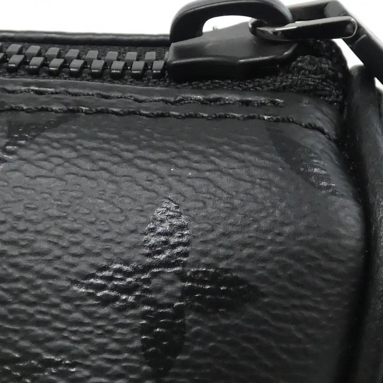 LOUIS VUITTON M28369 Handbag Leather 黑色 皮革 中古品A - 縮圖 6