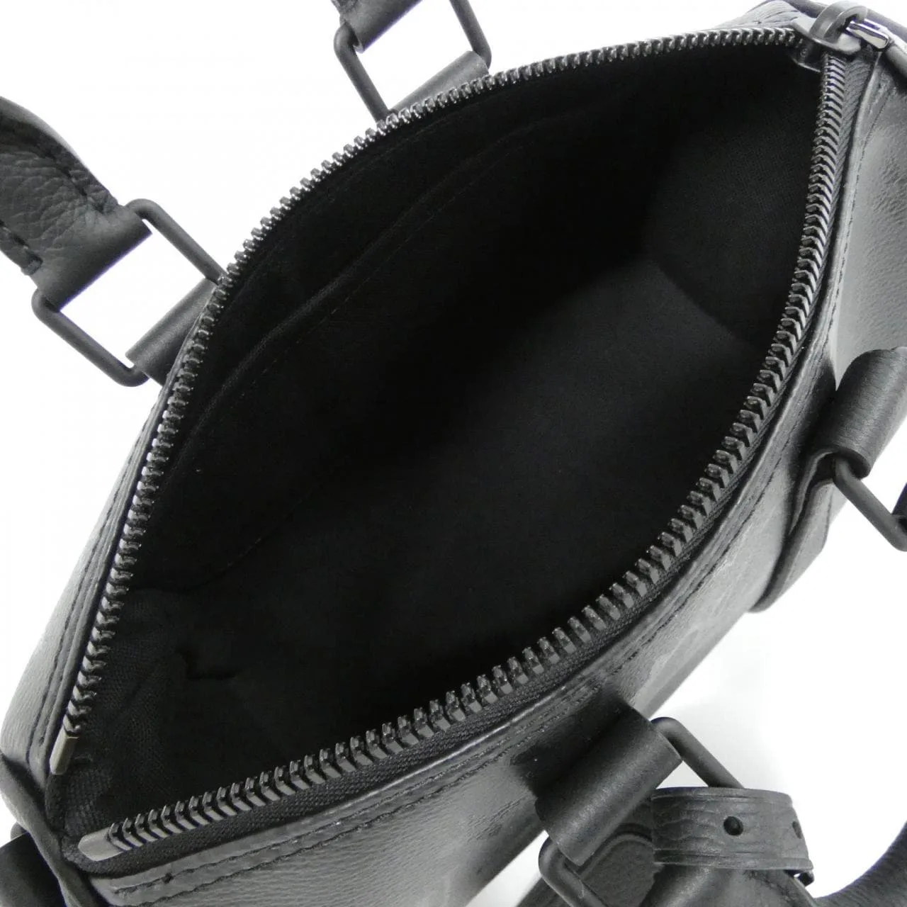 LOUIS VUITTON M28369 Handbag Leather 黑色 皮革 中古品A - 縮圖 8