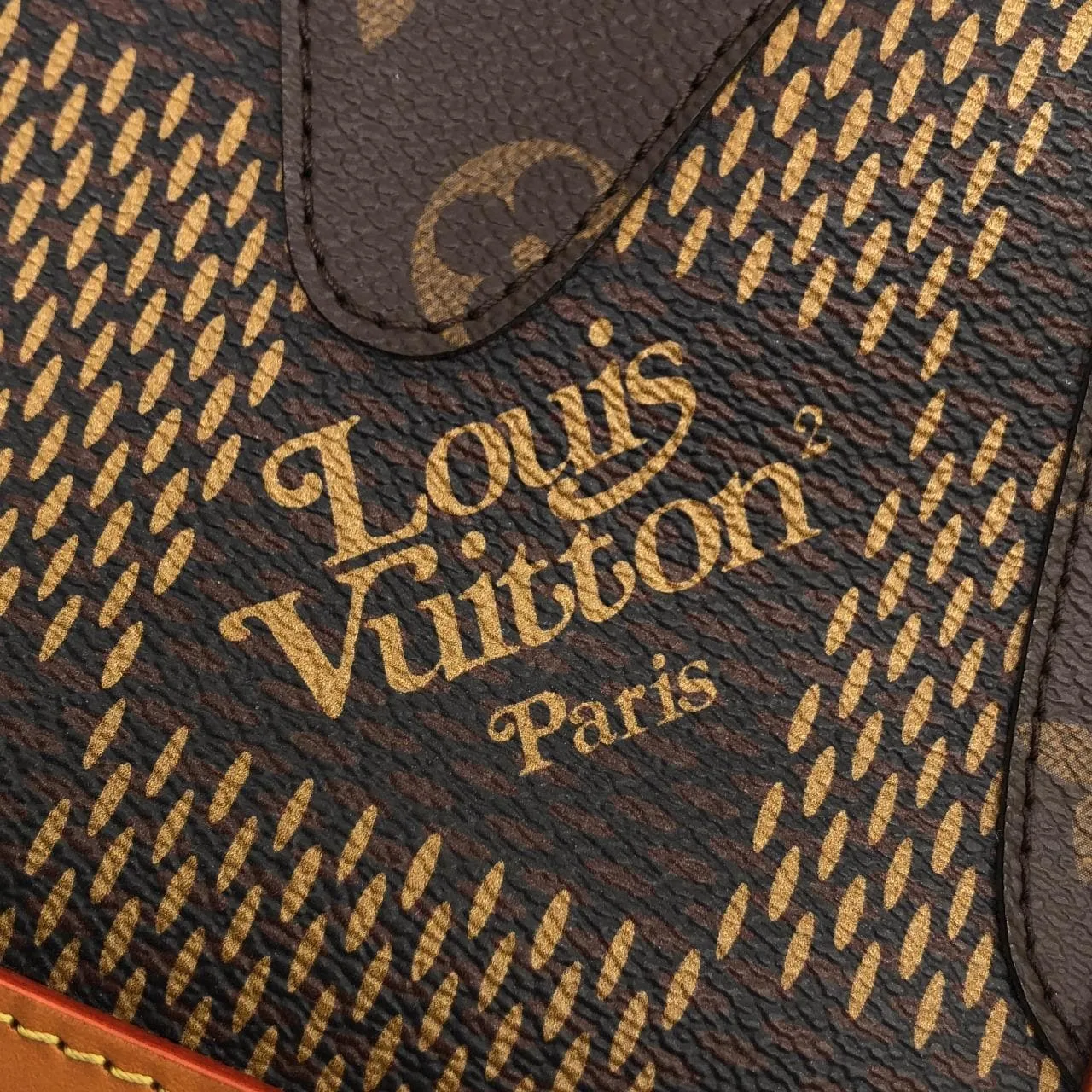 LOUIS VUITTON Soft Trunk N40381 Shoulder Damier 黑色 Damier 中古品A - 縮圖 5