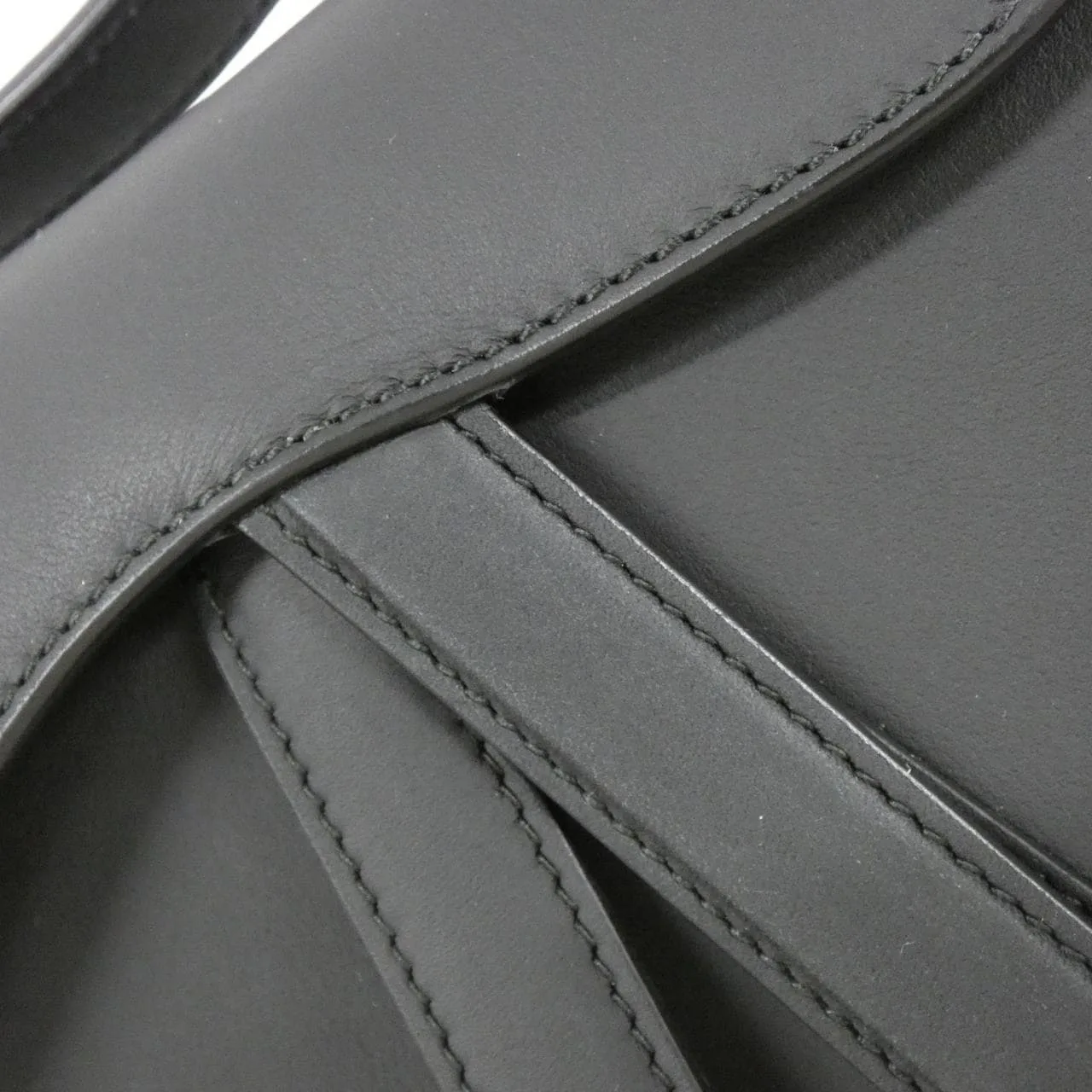 DIOR Saddle M0447SLLO Handbag 黑色 中古品A - 縮圖 6