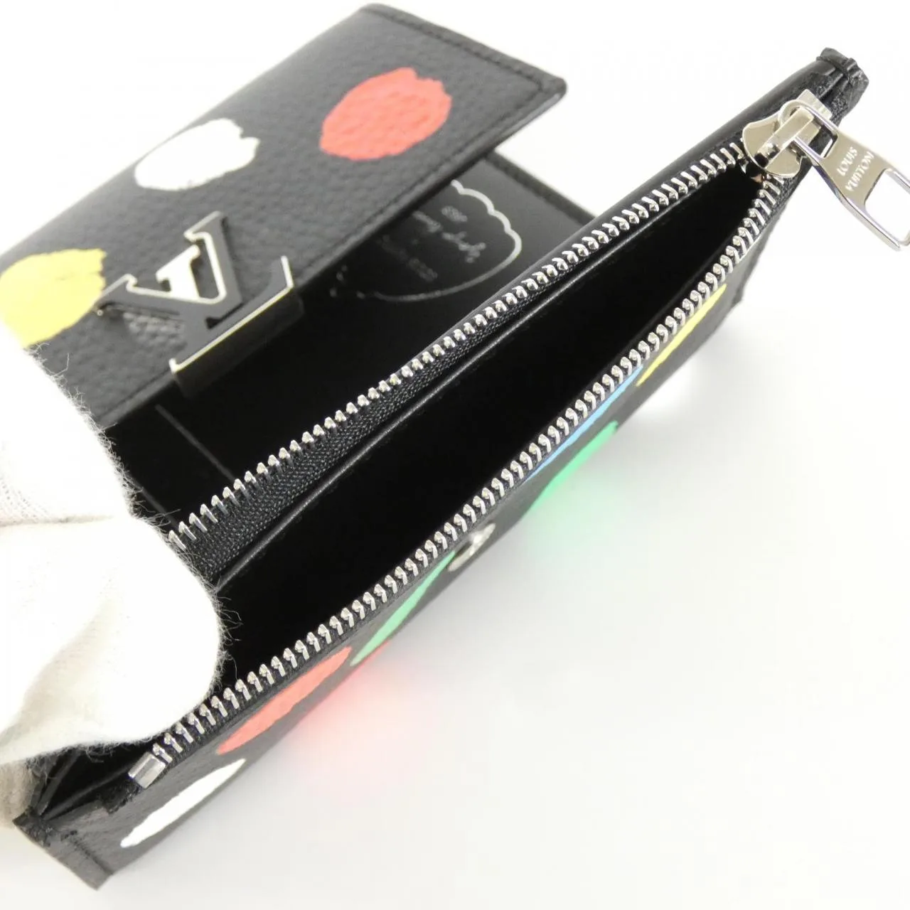 LOUIS VUITTON Capucines M81963 Wallet Black Rank A - Thumbnail 7