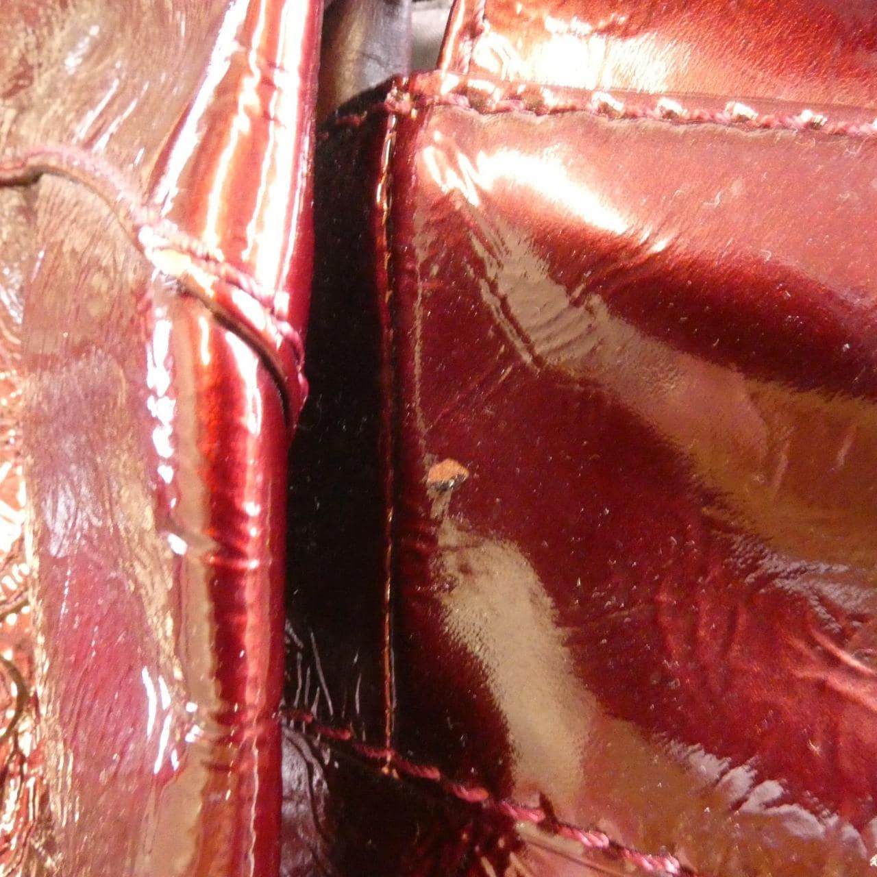 LOEWE 309 20 105 Handbag Patent Leather 4