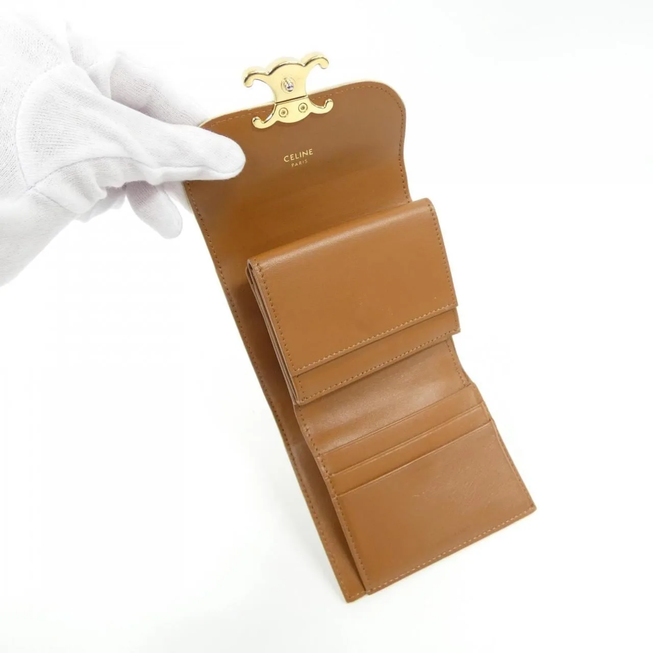 CELINE 10D782CQH Wallet Canvas